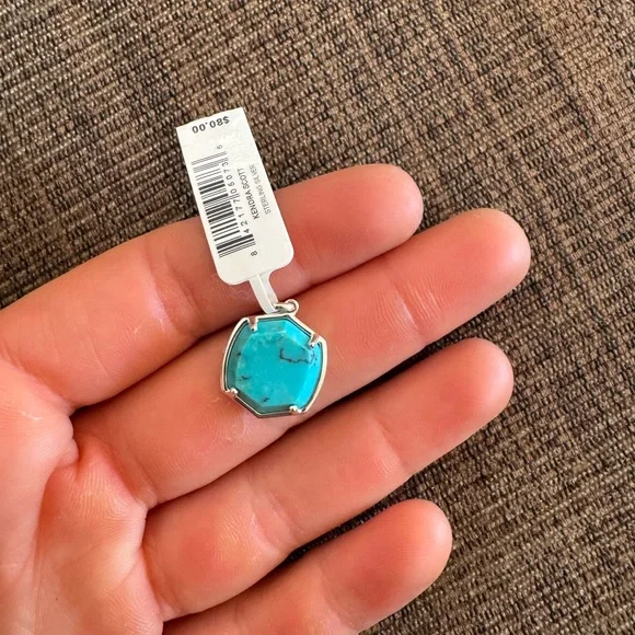 Kendra Scott Sterling Silver Davis Pendant - Picture 1 of 2